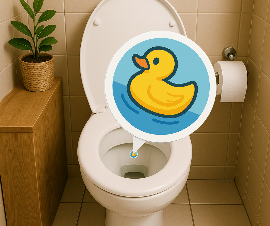 STICKIE "ENTE" (10er Pack) JAHRESVORRAT